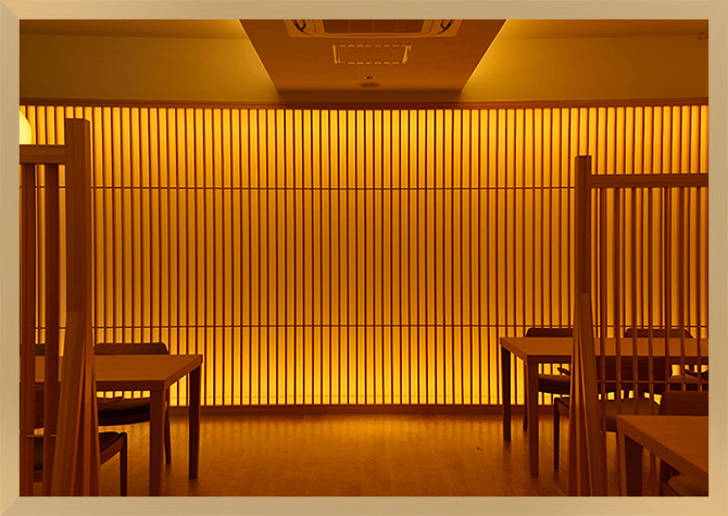 奥の樹々の四季