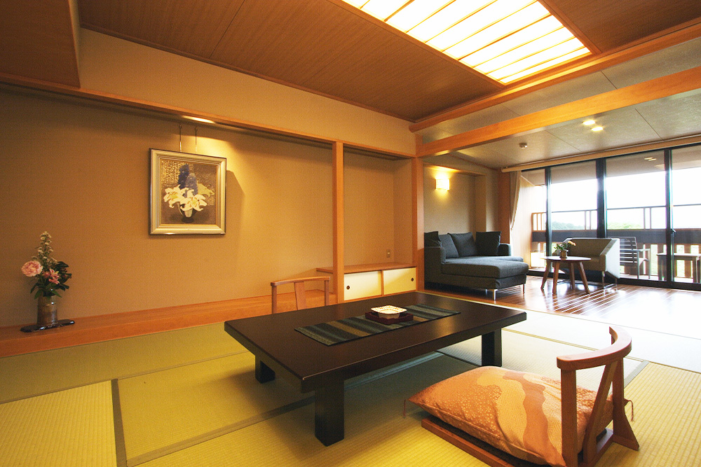 露天風呂付お部屋